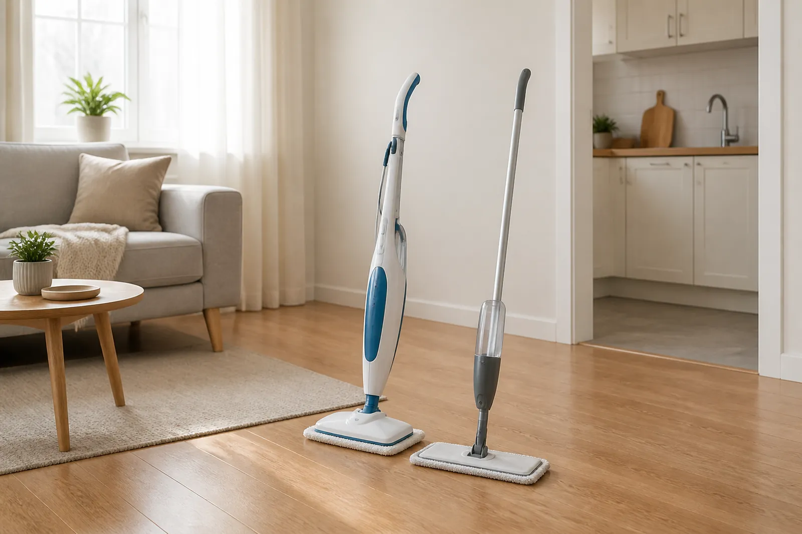 Mop parowy czy mop spray — co wybrać do szybkiego sprzątania?